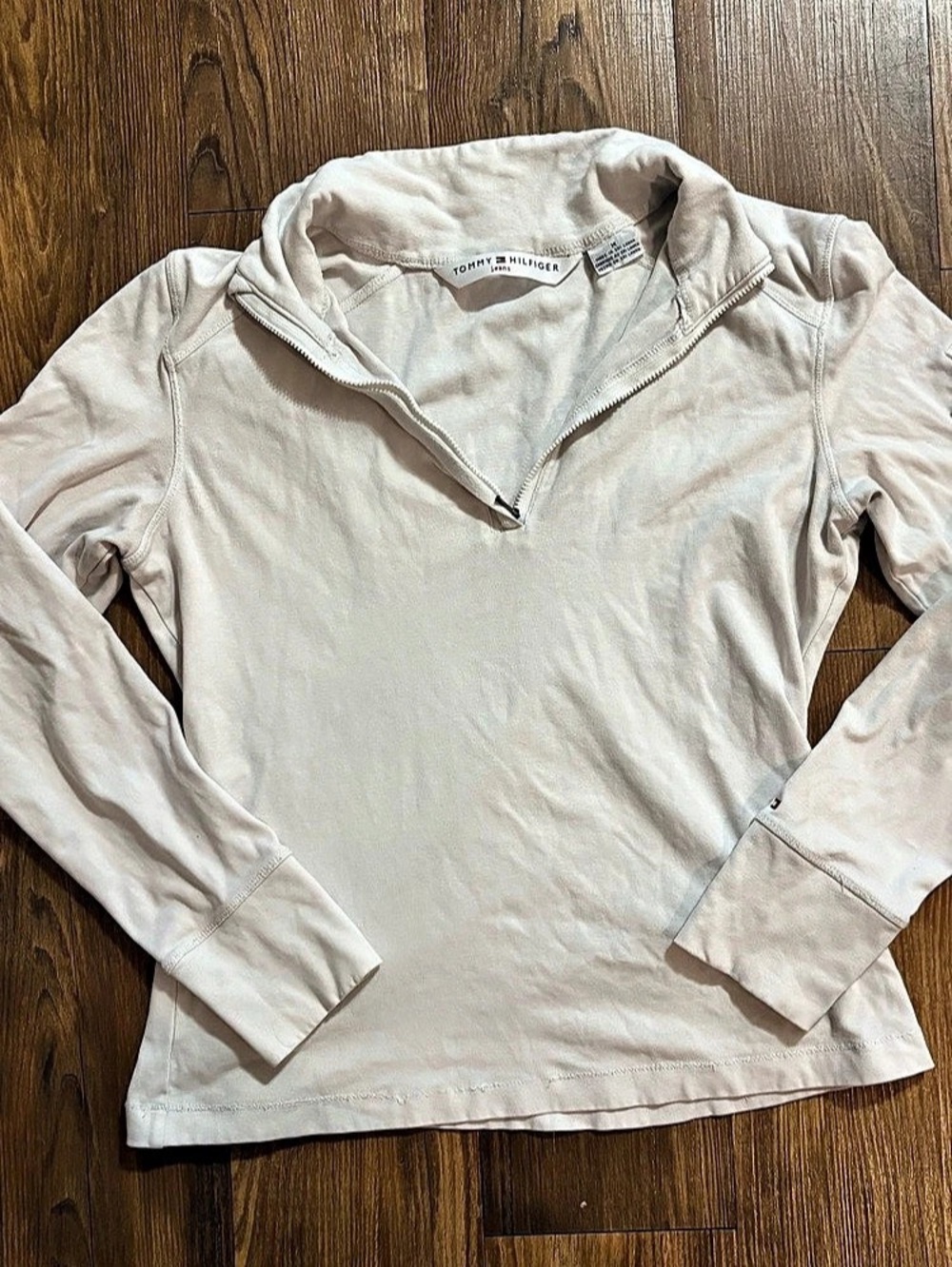 Tommy Hilfiger Women's Cotton-Linen Jacket Size Medium